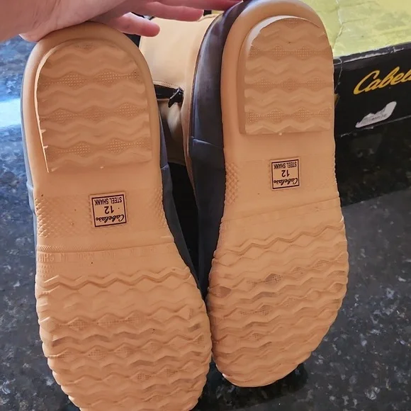 Cabela's Men's Waterproof Uninsulated Zippered Pull-On Boors Size 12 - Picture 7 of 12